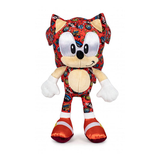 Sonic the Hedgehog Plüschfigur Sonic Pop Comic 30 cm Image