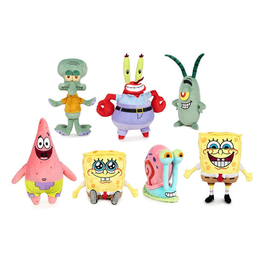 SpongeBob Schwammkopf Plüschfiguren 30 cm Sortiment (12) Image 1
