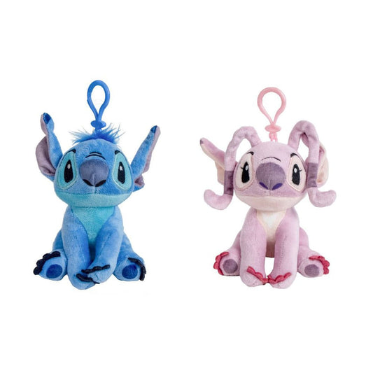 Lilo & Stitch Plüschfiguren mit Clip On 12 cm Sortiment (16) Image