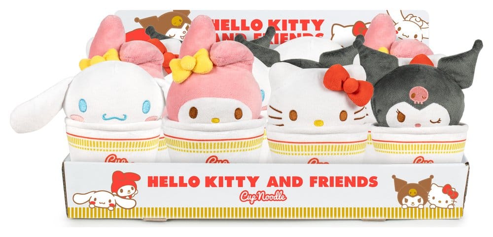 Hello Kitty &amp; Friends Plüschfiguren &nbsp;- Cup Noodles 16 cm Sortiment (24) Image 1