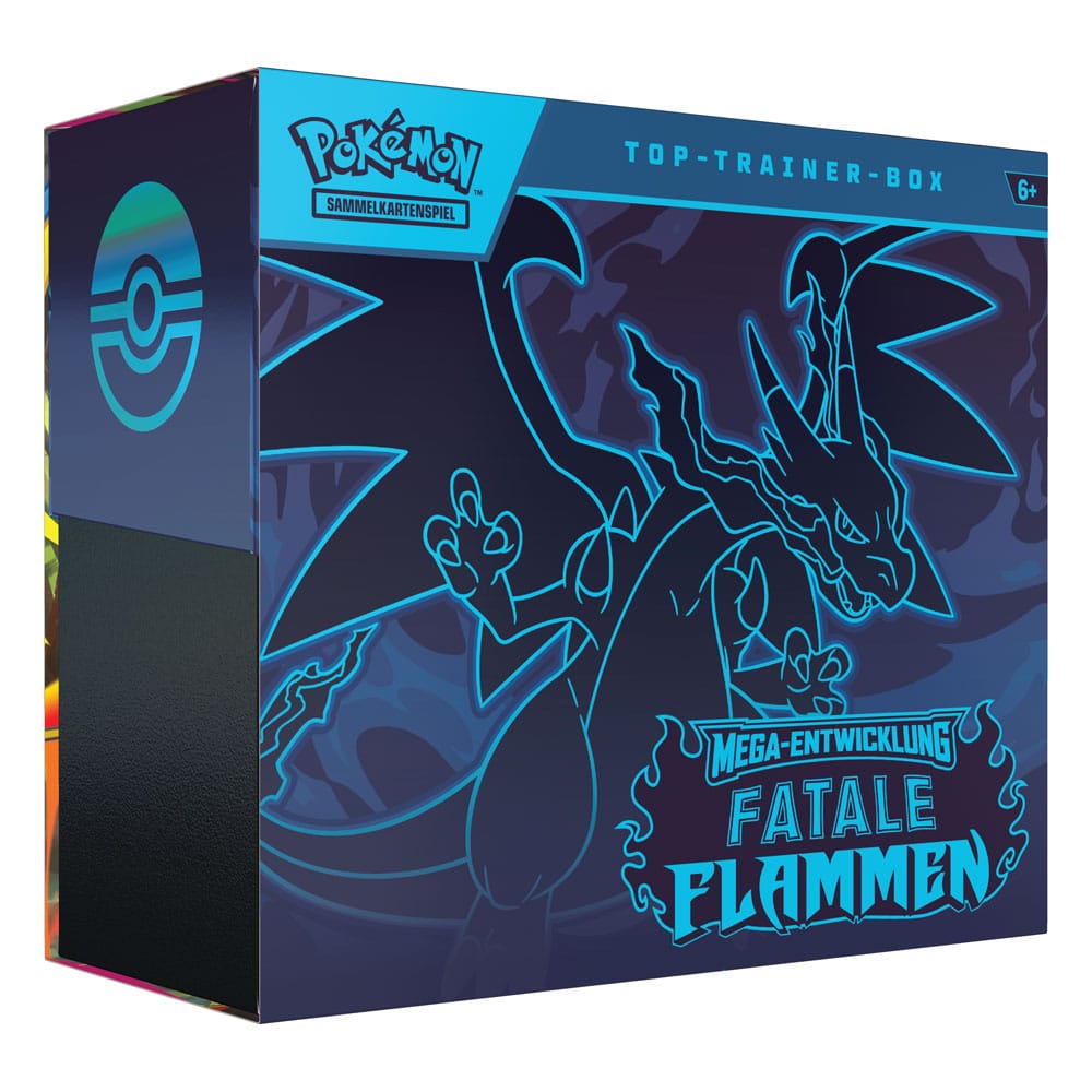 Pokémon ME02 Fatale Flammen Top Trainer Box *Deutsche Version* Image 1