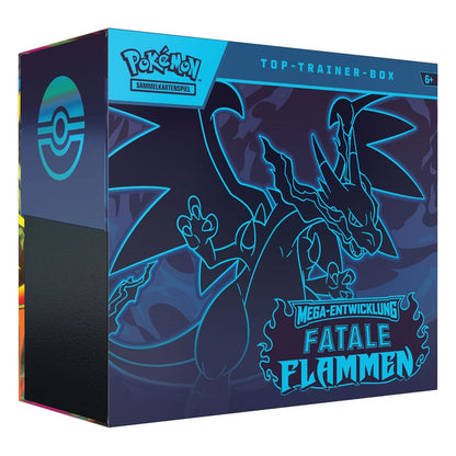 Pokémon ME02 Fatale Flammen Top Trainer Box *Deutsche Version* Image 1