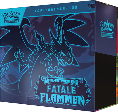Pokémon ME02 Fatale Flammen Top Trainer Box *Deutsche Version* Image 6