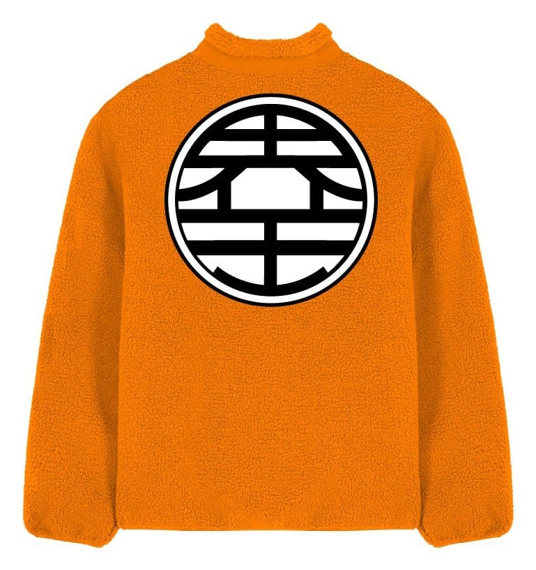 Dragon Ball Z Sherpa Jacke Goku Kanji Größe M Image 1