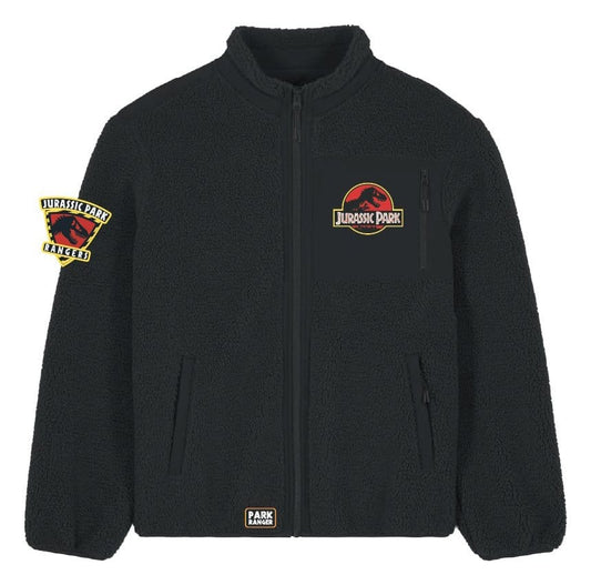 Jurassic Park Sherpa Jacke Logo Größe L Image 2