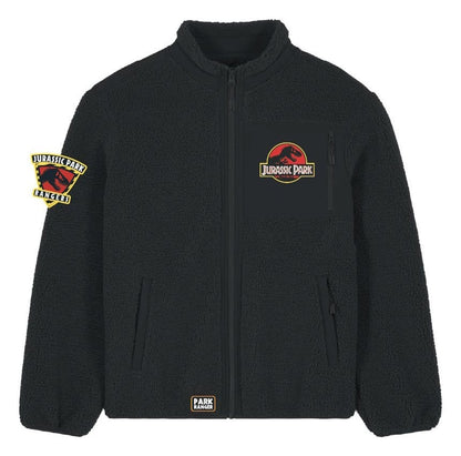 Jurassic Park Sherpa Jacke Logo Größe L Image 2