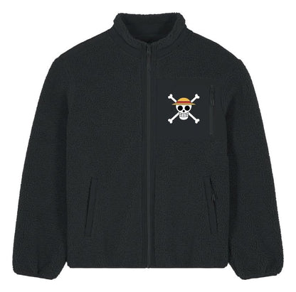One Piece  Sherpa Jacke Logo Größe XL Image 2