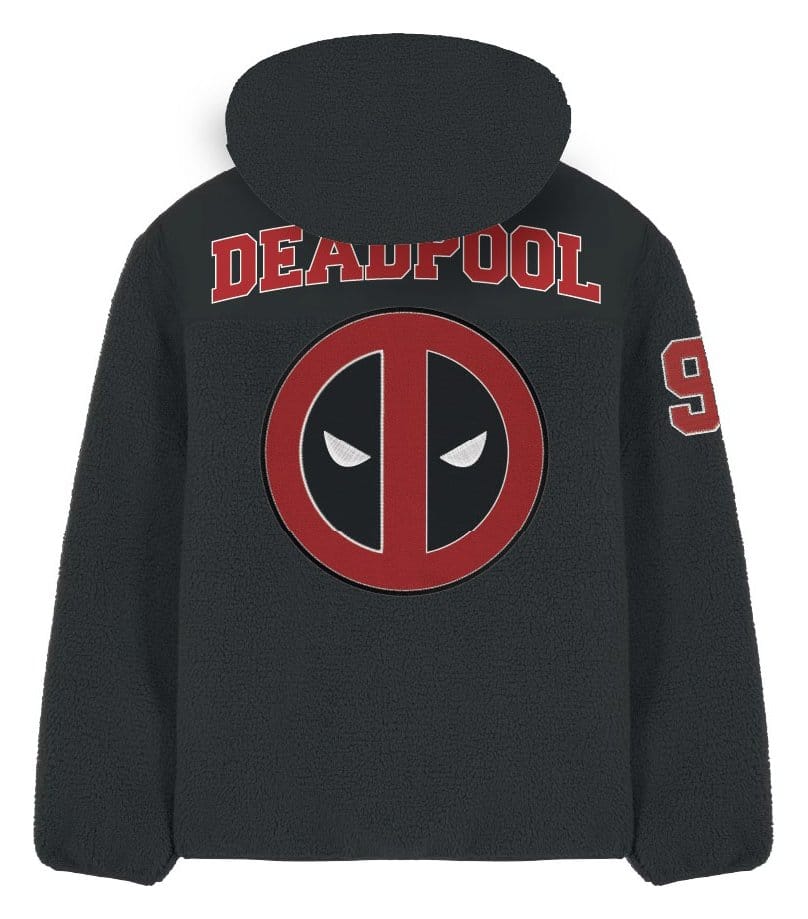 Marvel Sherpa-Jacke Deadpool Logo Größe M Image 1