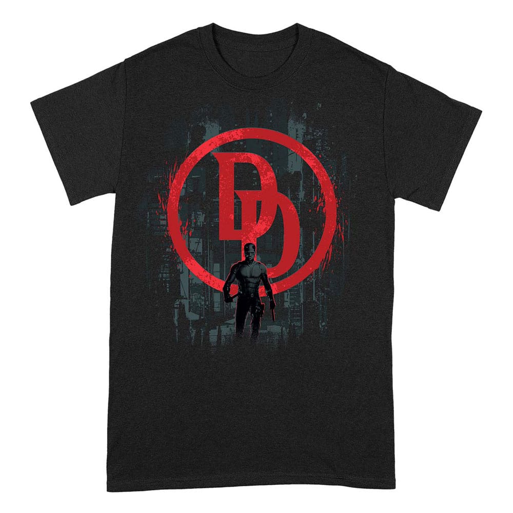 Marvel Daredevil T-Shirt Daredevil Double D Shadow Größe L Image