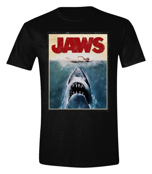 Jaws T-Shirt Poster   Größe L Image