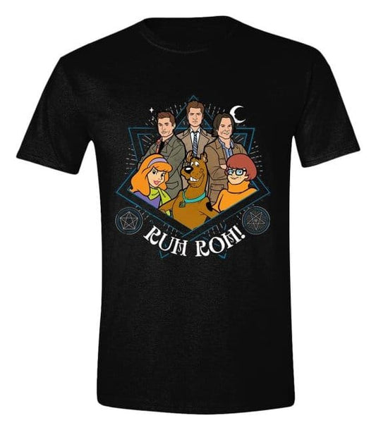 Supernatural T-Shirt Scoobynatural Group Ruh Roh Größe XL Image
