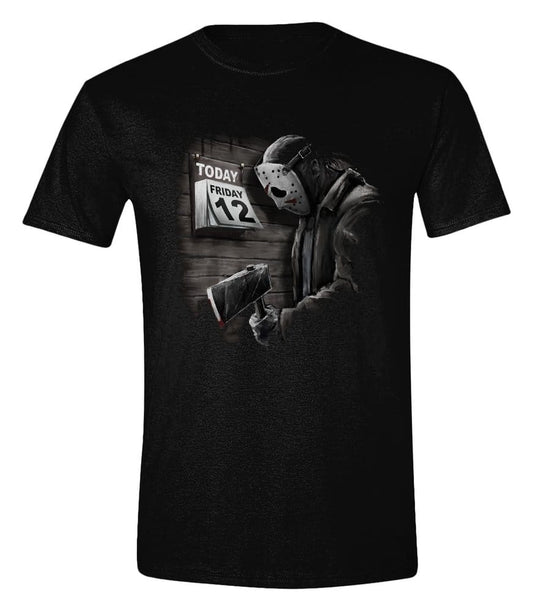 Friday the 13th T-Shirt Friday 12th Sad Größe XL Image