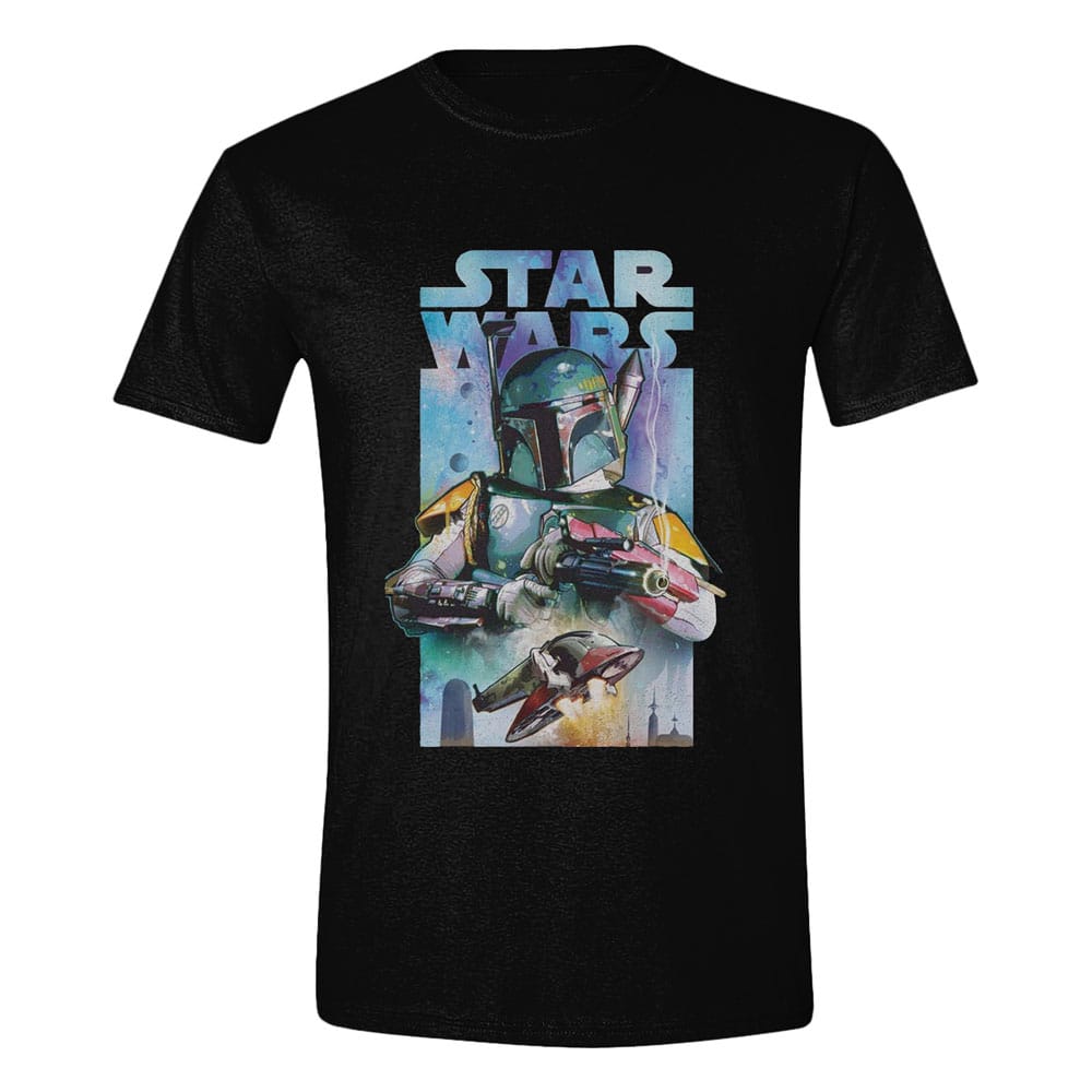 Star Wars T-Shirt Boba Fett Poster Größe L Image