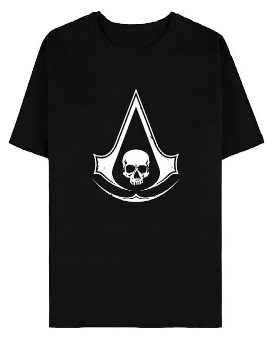 Assassin's Creed T-Shirt Black Flag Resynched Skull Größe L Image