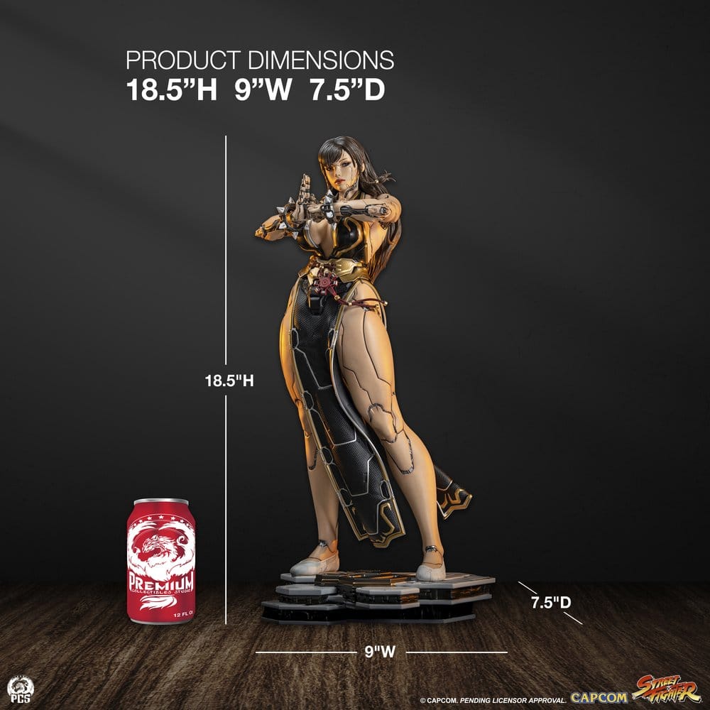 Street Fighter Statue 1/4 Chun-Li Android Battle Edition 47 cm Image 24