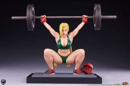 Street Fighter Premier Series Statue 1/4 Cammy: Powerlifting 41 cm Image 1