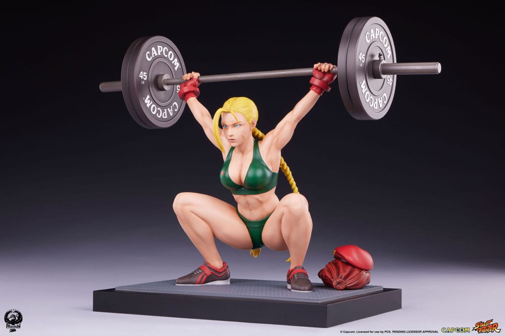 Street Fighter Premier Series Statue 1/4 Cammy: Powerlifting 41 cm Image 5