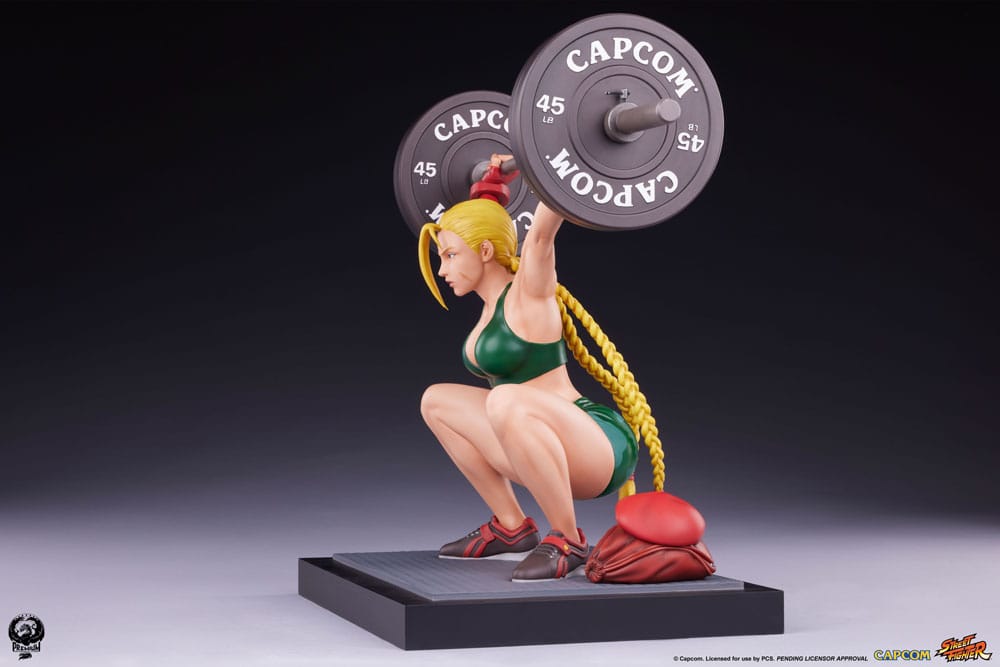 Street Fighter Premier Series Statue 1/4 Cammy: Powerlifting 41 cm Image 6