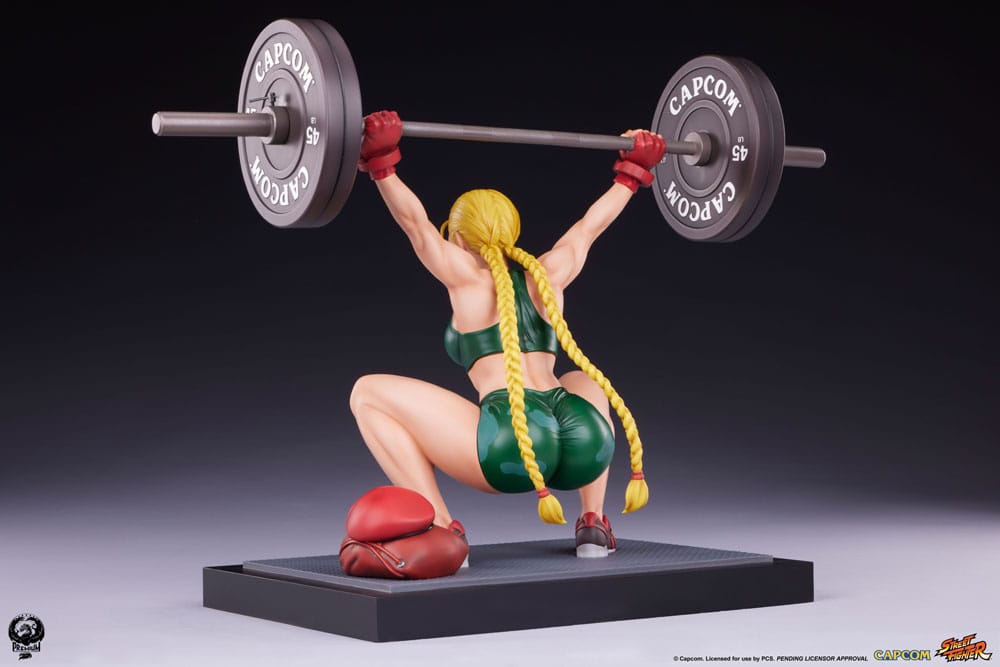 Street Fighter Premier Series Statue 1/4 Cammy: Powerlifting 41 cm Image 7