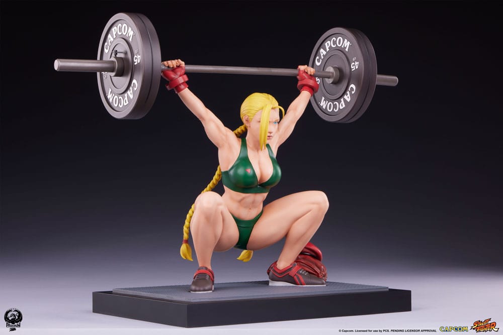Street Fighter Premier Series Statue 1/4 Cammy: Powerlifting 41 cm Image 11
