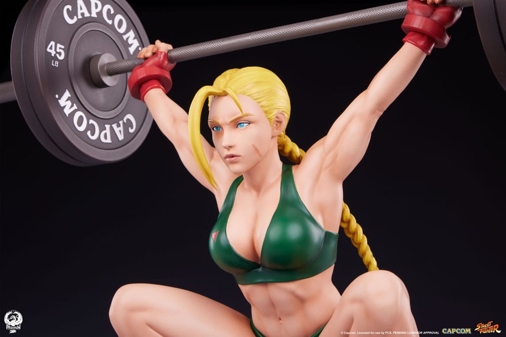 Street Fighter Premier Series Statue 1/4 Cammy: Powerlifting 41 cm Image 13