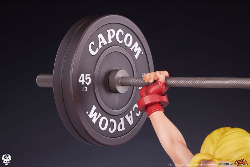 Street Fighter Premier Series Statue 1/4 Cammy: Powerlifting 41 cm Image 14