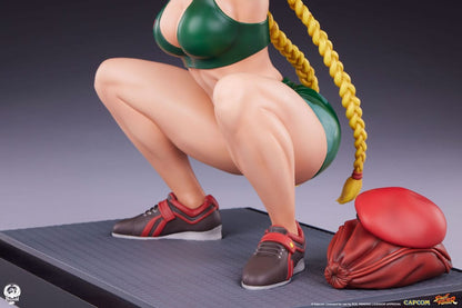Street Fighter Premier Series Statue 1/4 Cammy: Powerlifting 41 cm Image 17