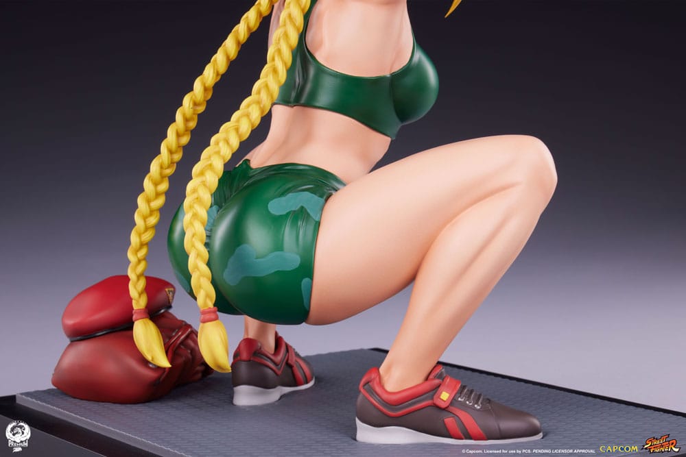 Street Fighter Premier Series Statue 1/4 Cammy: Powerlifting 41 cm Image 21