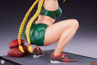 Street Fighter Premier Series Statue 1/4 Cammy: Powerlifting 41 cm Image 21