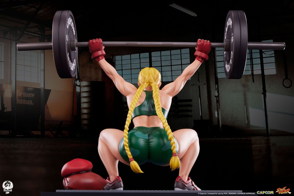 Street Fighter Premier Series Statue 1/4 Cammy: Powerlifting 41 cm Image 22