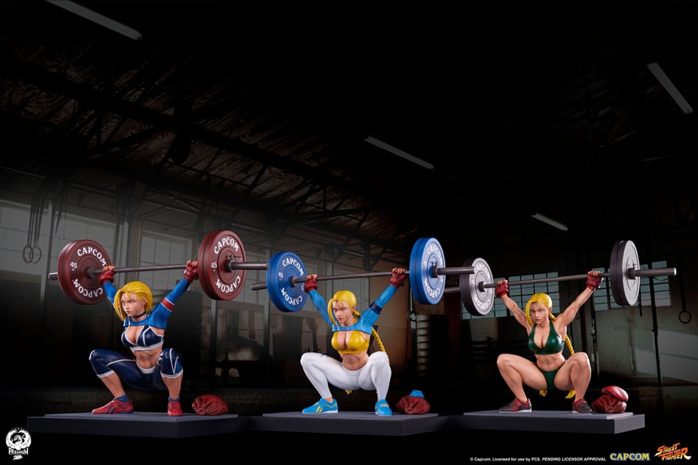 Street Fighter Premier Series Statue 1/4 Cammy: Powerlifting 41 cm Image 23