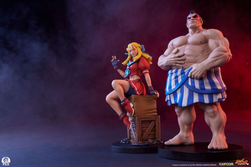 Street Fighter Street Jam Statuen 1/10 Karin & E. Honda Image 14