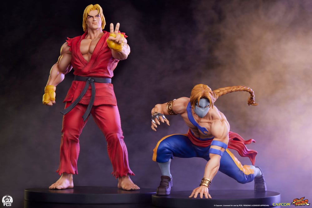 Street Fighter Street Jam Statuen 1/10 Ken & Vega Set Image 10