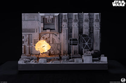 Star Wars Movie Moments Mini Scale Diorama Trench Run 23 cm Image 1