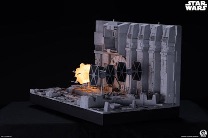 Star Wars Movie Moments Mini Scale Diorama Trench Run 23 cm Image 5