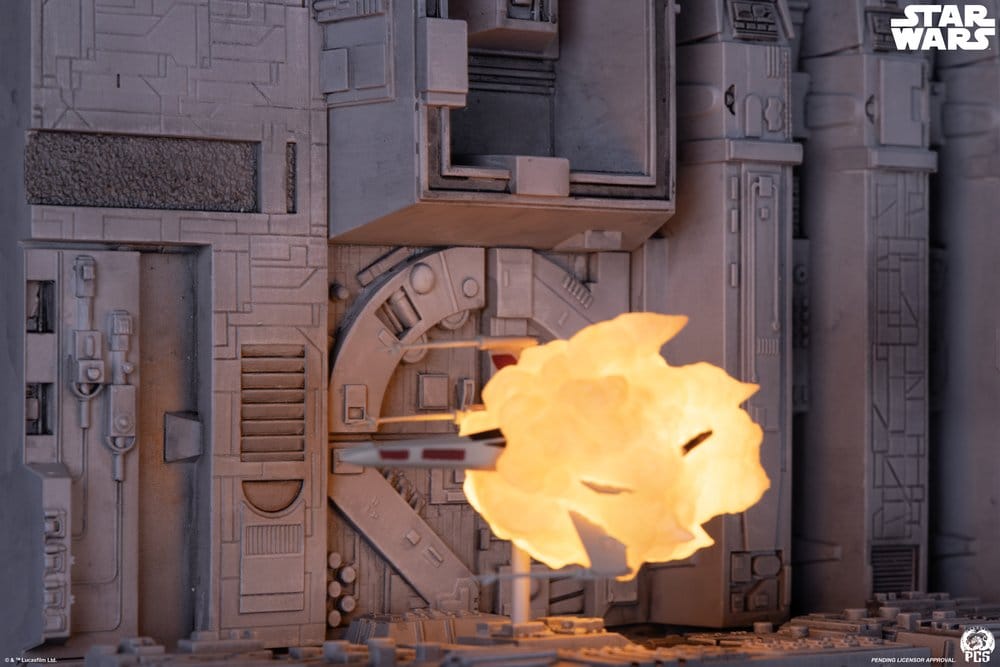 Star Wars Movie Moments Mini Scale Diorama Trench Run 23 cm Image 7