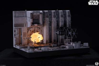 Star Wars Movie Moments Mini Scale Diorama Trench Run 23 cm Image 9