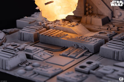 Star Wars Movie Moments Mini Scale Diorama Trench Run 23 cm Image 12