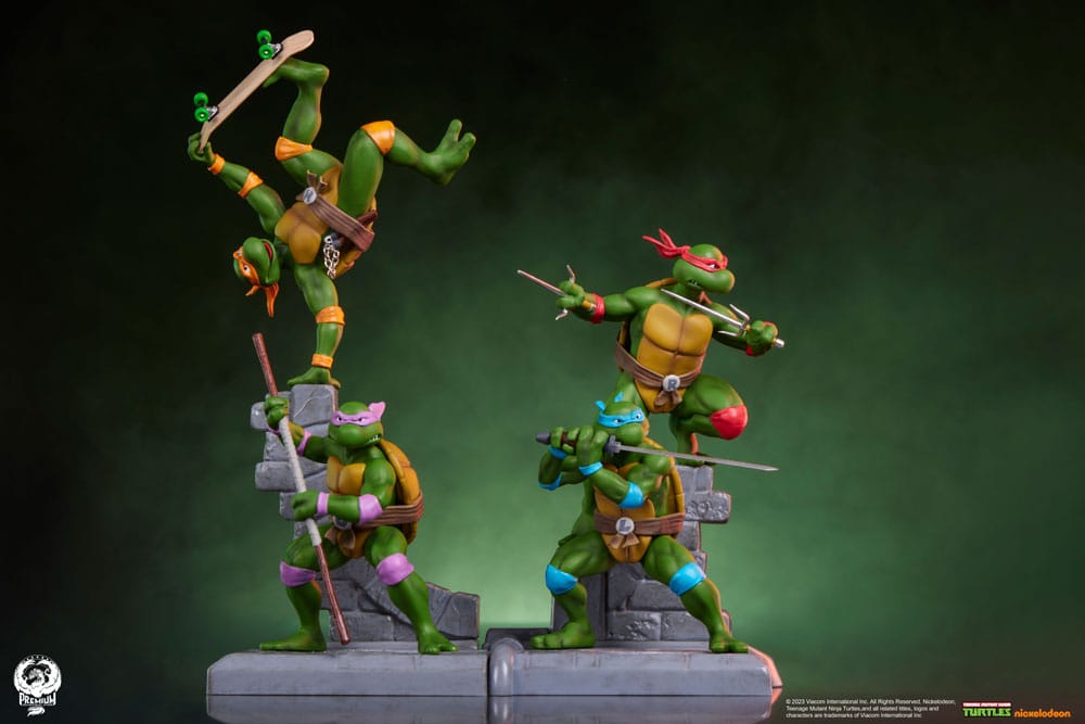 Teenage Mutant Ninja Turtles PVC Statue 4-er Pack 20 cm Image 2