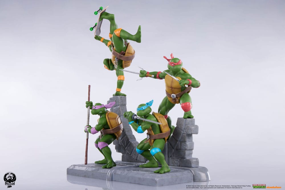 Teenage Mutant Ninja Turtles PVC Statue 4-er Pack 20 cm Image 9