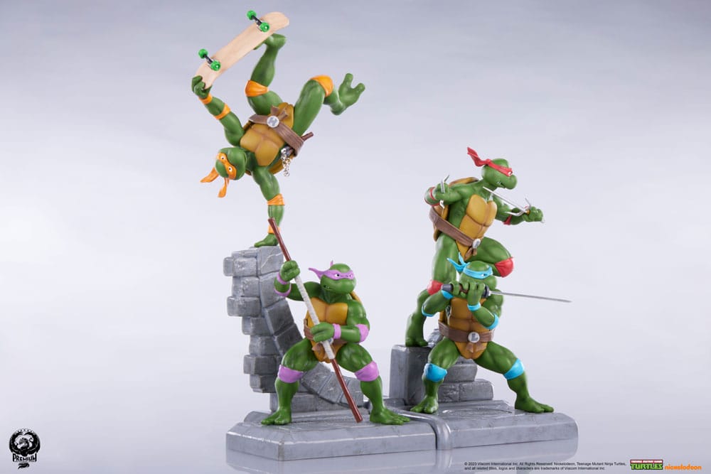 Teenage Mutant Ninja Turtles PVC Statue 4-er Pack 20 cm Image 10