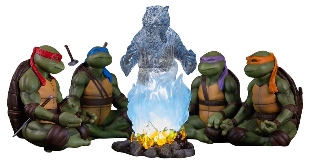Teenage Mutant Ninja Turtles (Movie Moments) Mini Scale Diorama Splinter's Spirit 36 cm Image 1