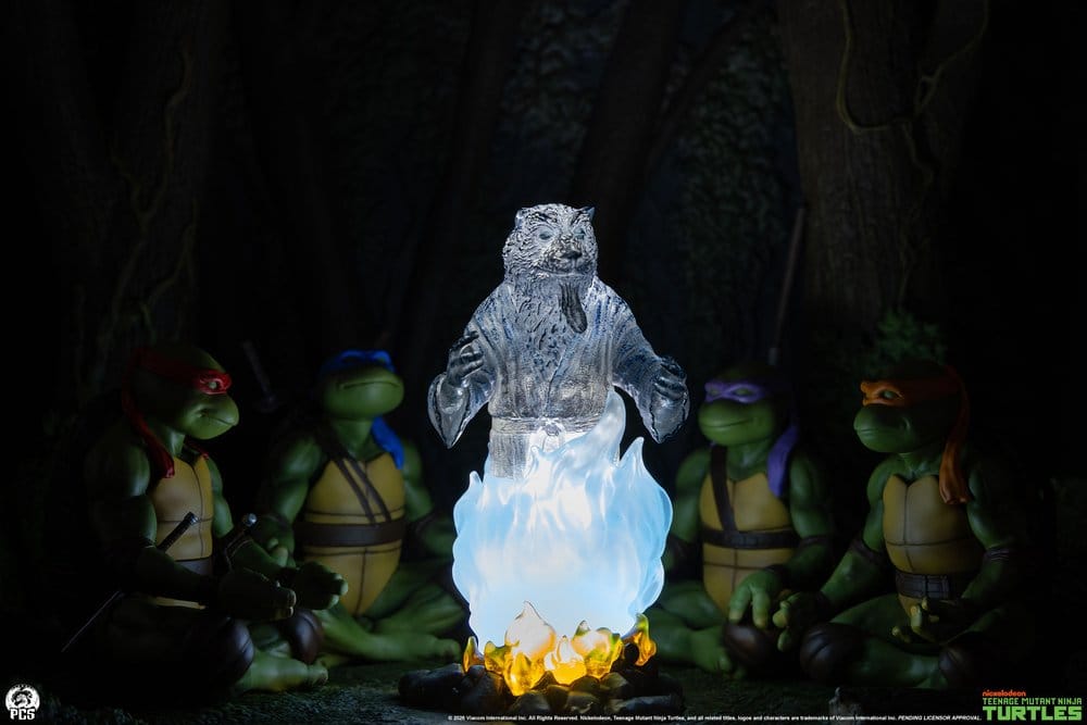 Teenage Mutant Ninja Turtles (Movie Moments) Mini Scale Diorama Splinter's Spirit 36 cm Image 3