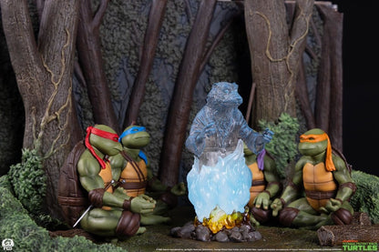 Teenage Mutant Ninja Turtles (Movie Moments) Mini Scale Diorama Splinter's Spirit 36 cm Image 4