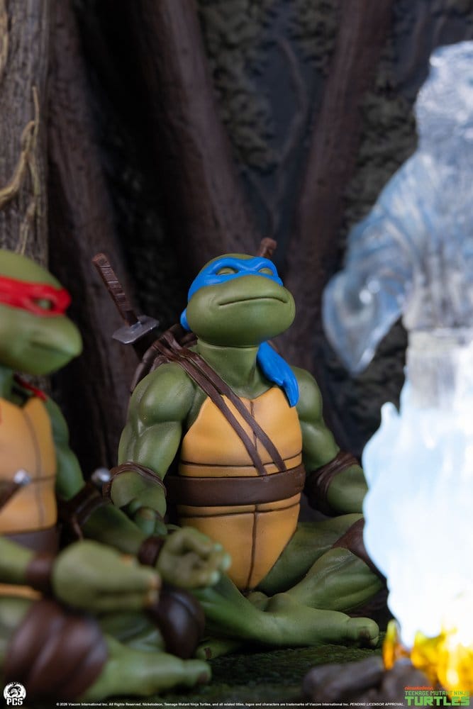 Teenage Mutant Ninja Turtles (Movie Moments) Mini Scale Diorama Splinter's Spirit 36 cm Image 6