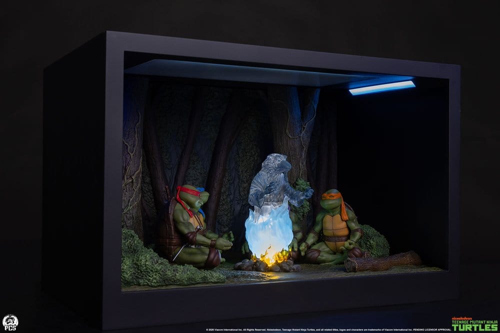 Teenage Mutant Ninja Turtles (Movie Moments) Mini Scale Diorama Splinter's Spirit 36 cm Image 7