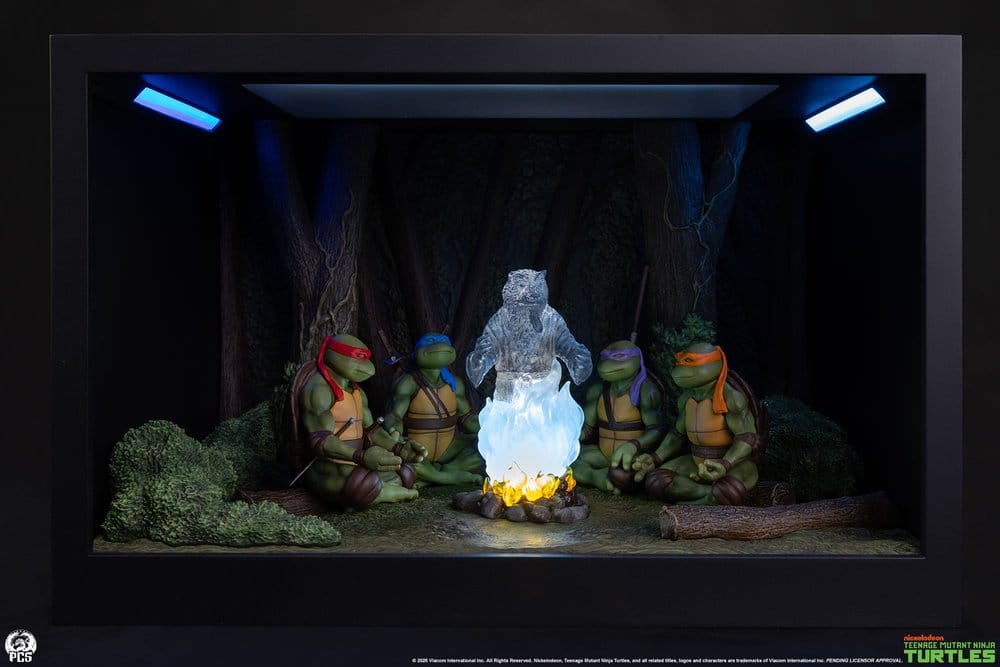 Teenage Mutant Ninja Turtles (Movie Moments) Mini Scale Diorama Splinter's Spirit 36 cm Image 8