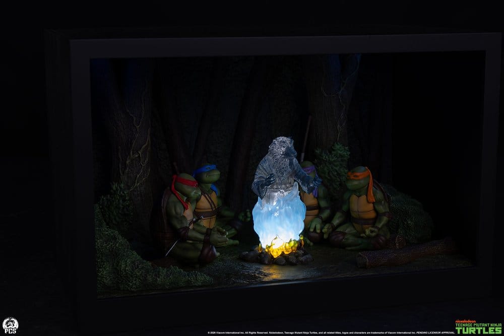 Teenage Mutant Ninja Turtles (Movie Moments) Mini Scale Diorama Splinter's Spirit 36 cm Image 10