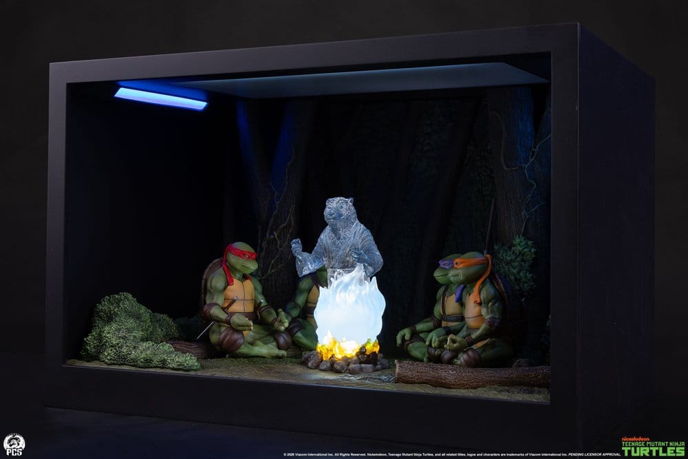 Teenage Mutant Ninja Turtles (Movie Moments) Mini Scale Diorama Splinter's Spirit 36 cm Image 11