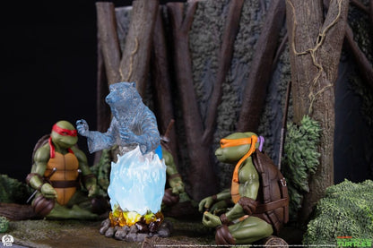 Teenage Mutant Ninja Turtles (Movie Moments) Mini Scale Diorama Splinter's Spirit 36 cm Image 12